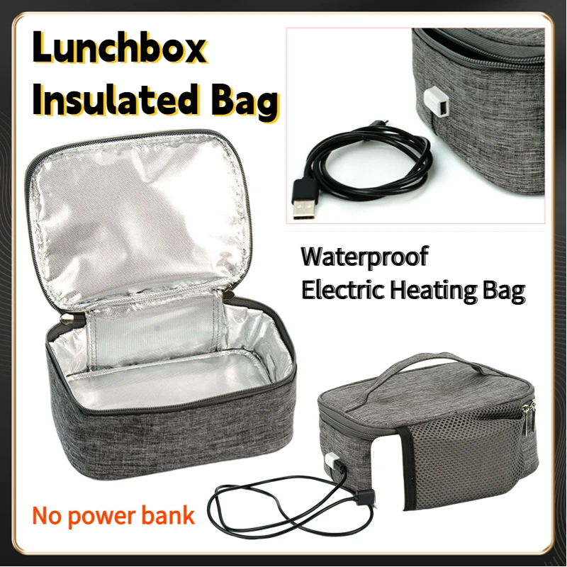 Food Storage For Camping - Fiambrera con calefacción eléctrica USB, Mini