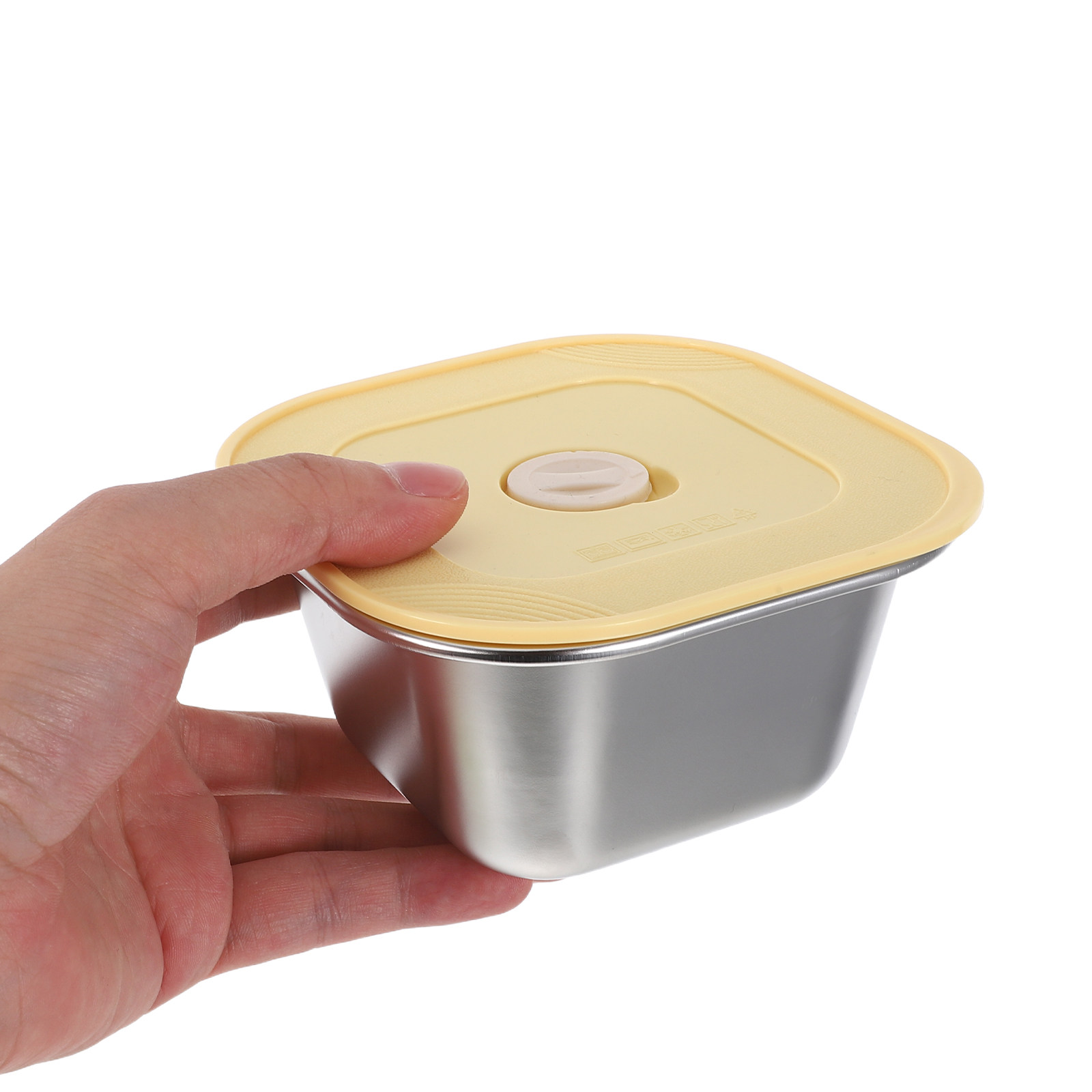 Stainless Lunch Box - Juego de 3 Recipientes para Snacks