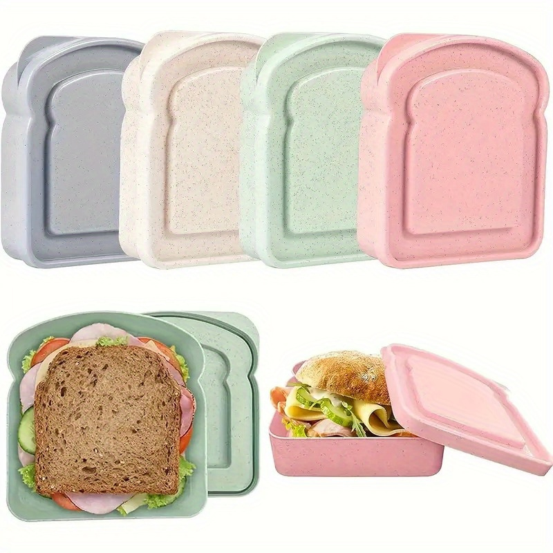 Food Storage Boxes With Lids - Cajas Bento de 1 ud., contenedores