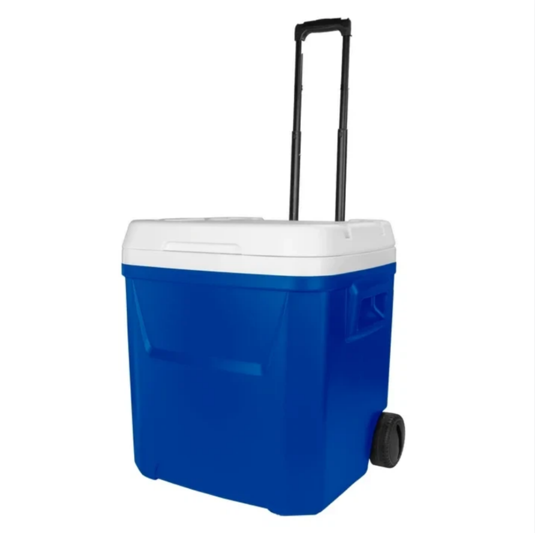Food Storage For Camping - Nevera portátil con ruedas Laguna azul