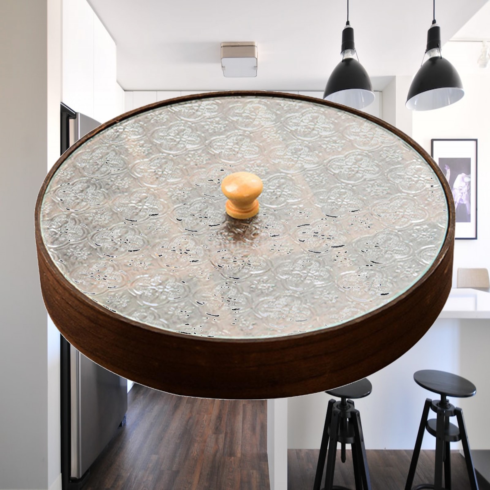 Food Storage Dividers - Bandeja de Servir de Madera de