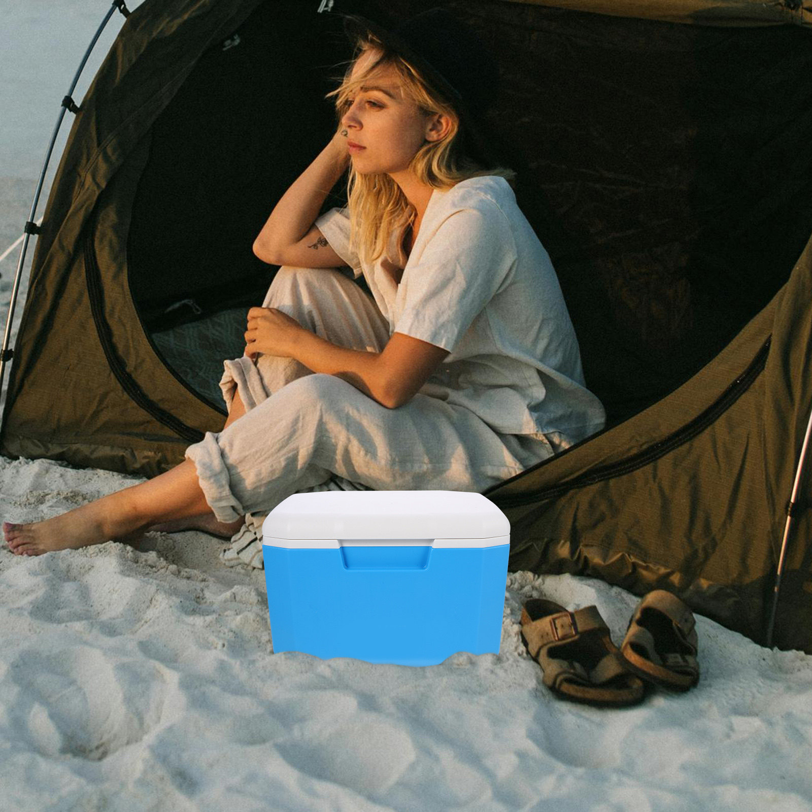 Food Storage For Camping - Cesta de Picnic Aislada para Exteriores,