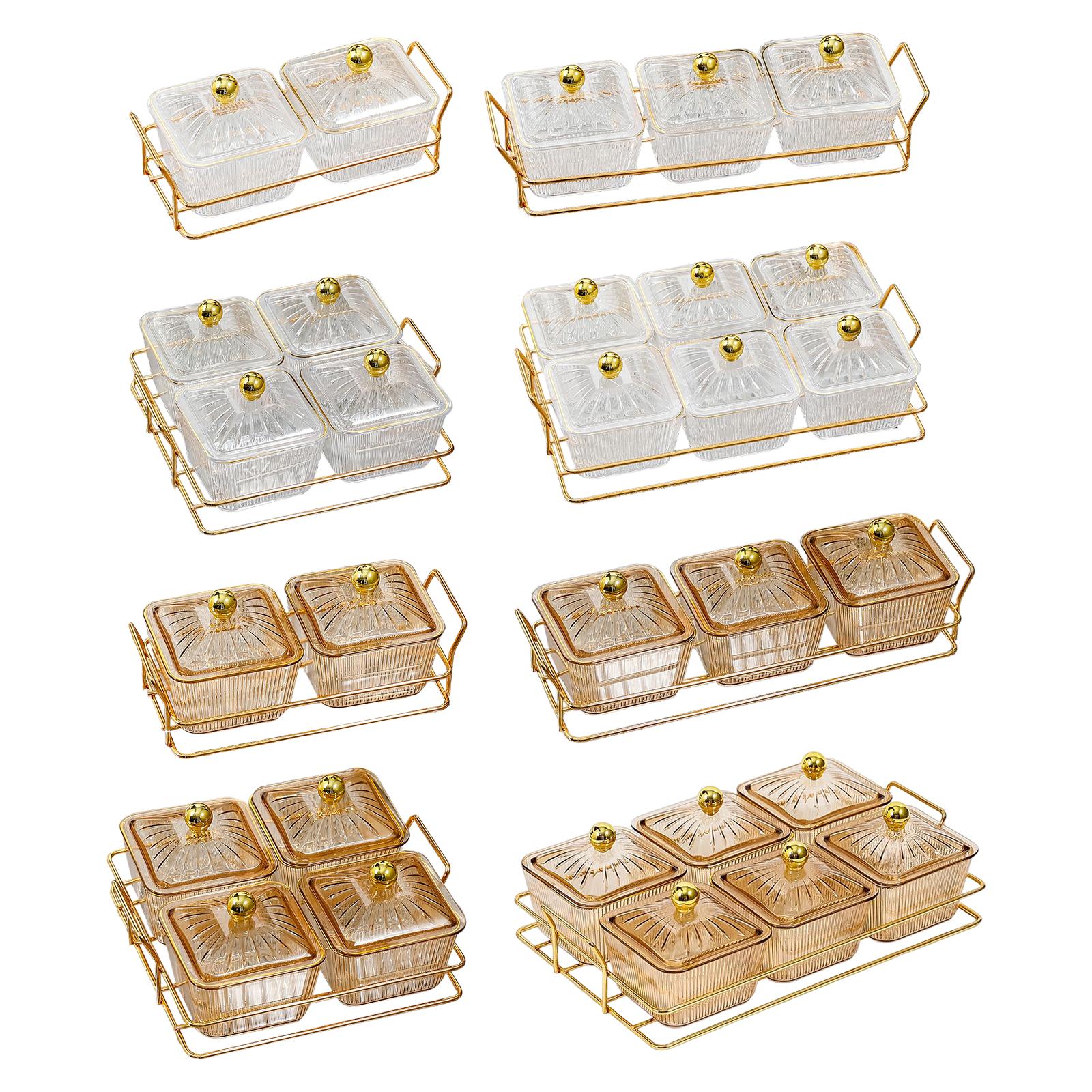 Food Storage Dividers - Plato de servir dividido creativo con