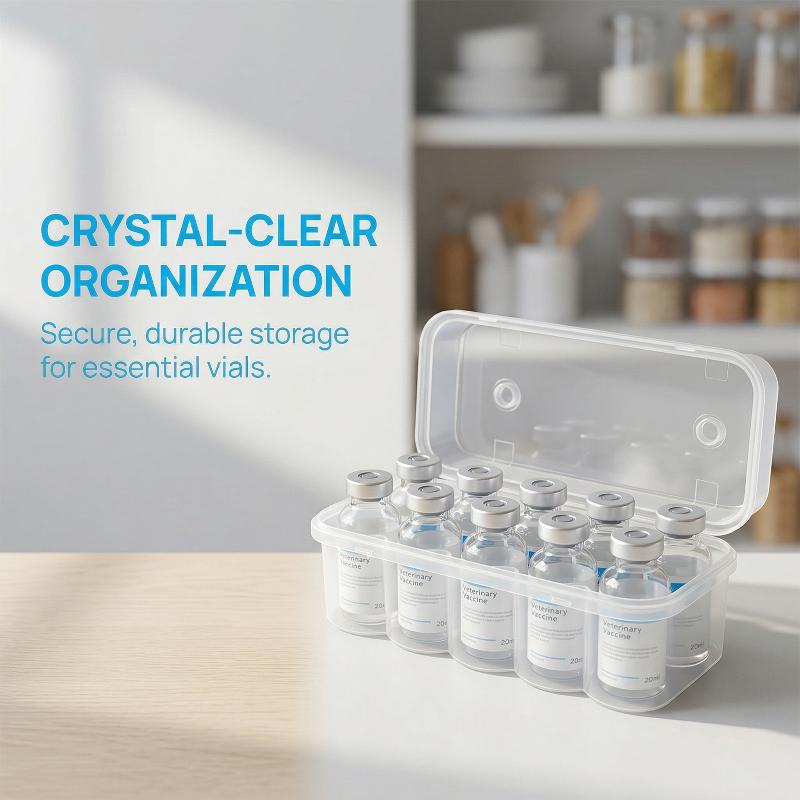 Food Storage Lock Box - Caja de Almacenamiento para Microtubos de