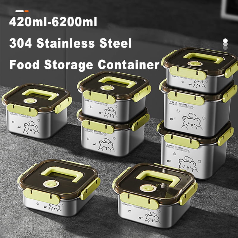 Food Storage Box Large - COOKER KING 420ml-6200ml Contenedor de almacenamiento