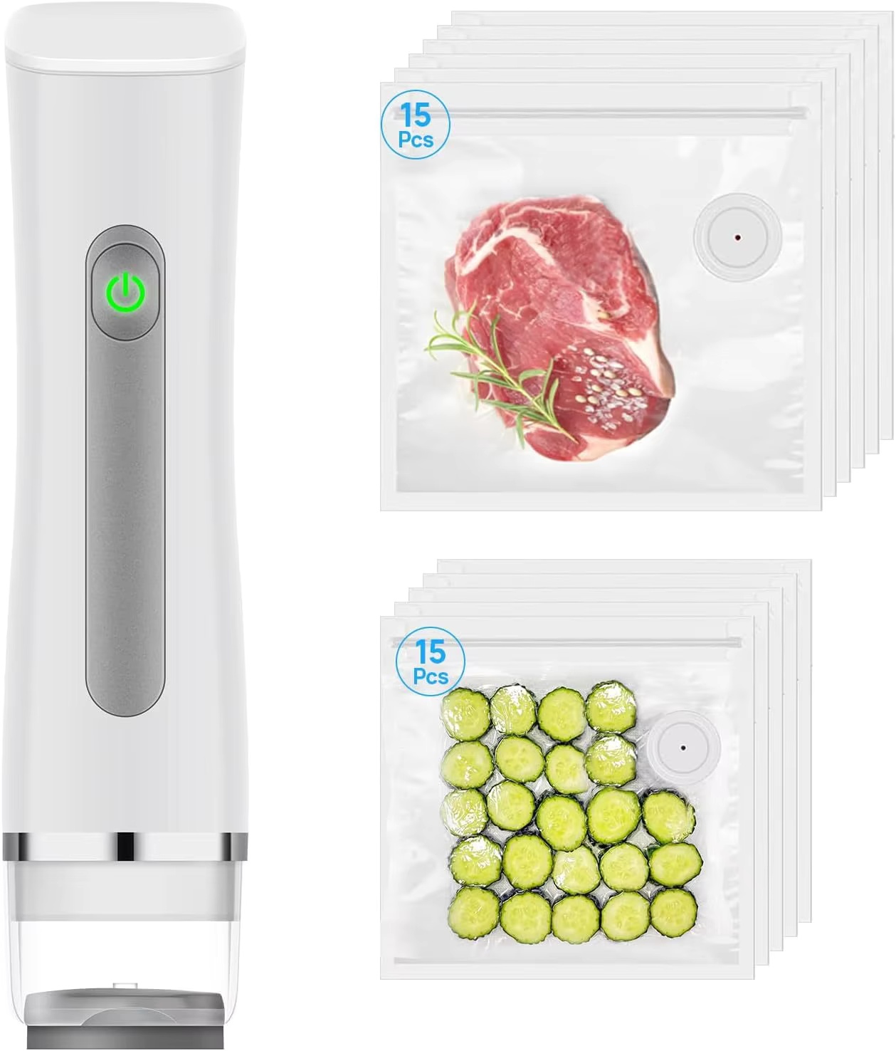 Food Storage Vacuum Sealer Machine - Sellador al Vacío para Alimentos con