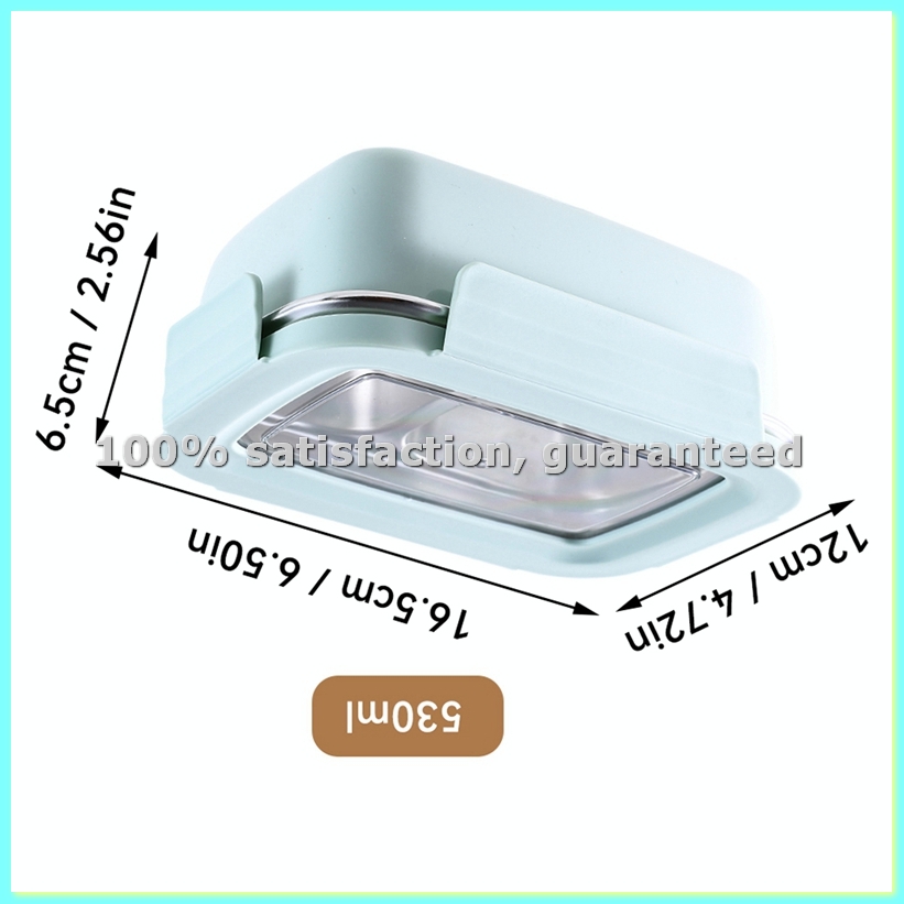 Stainless Lunch Box - Lonchera Bento Dividida de Acero Inoxidable
