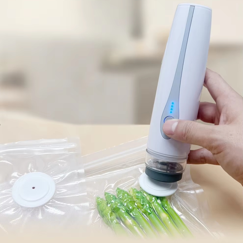 Food Storage Vacuum Sealer Machine - Máquina Selladora al Vacío Automática Mini,