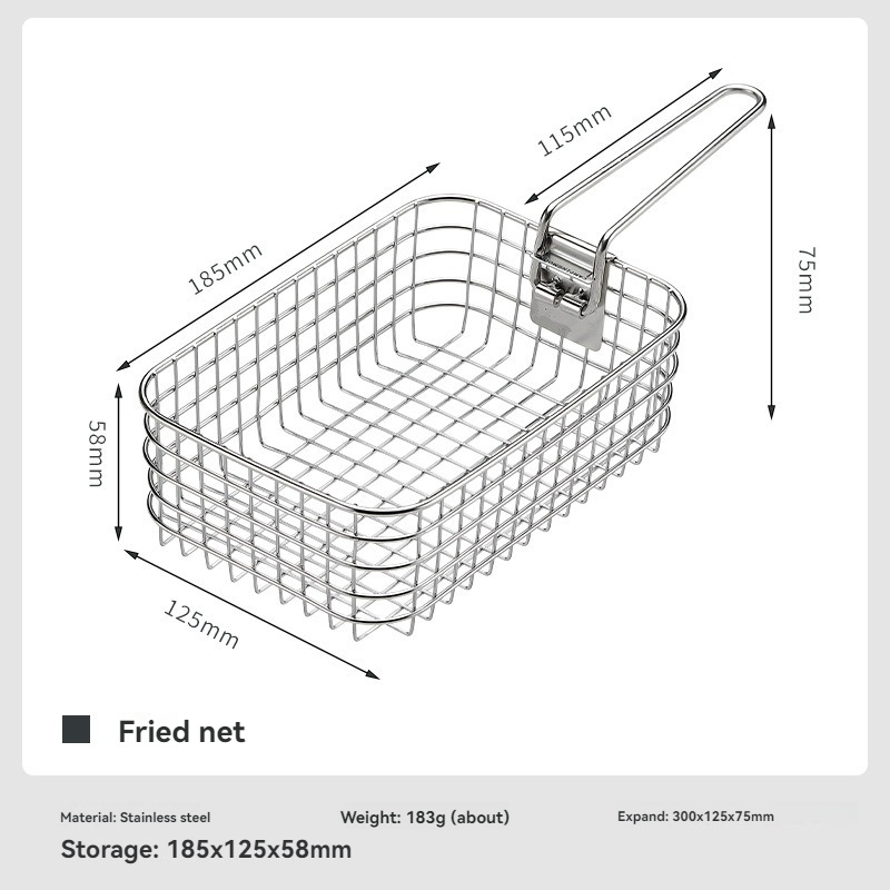 Stainless Lunch Box - CAMPINGMOON S-1218 Rejilla Plegable de Acero