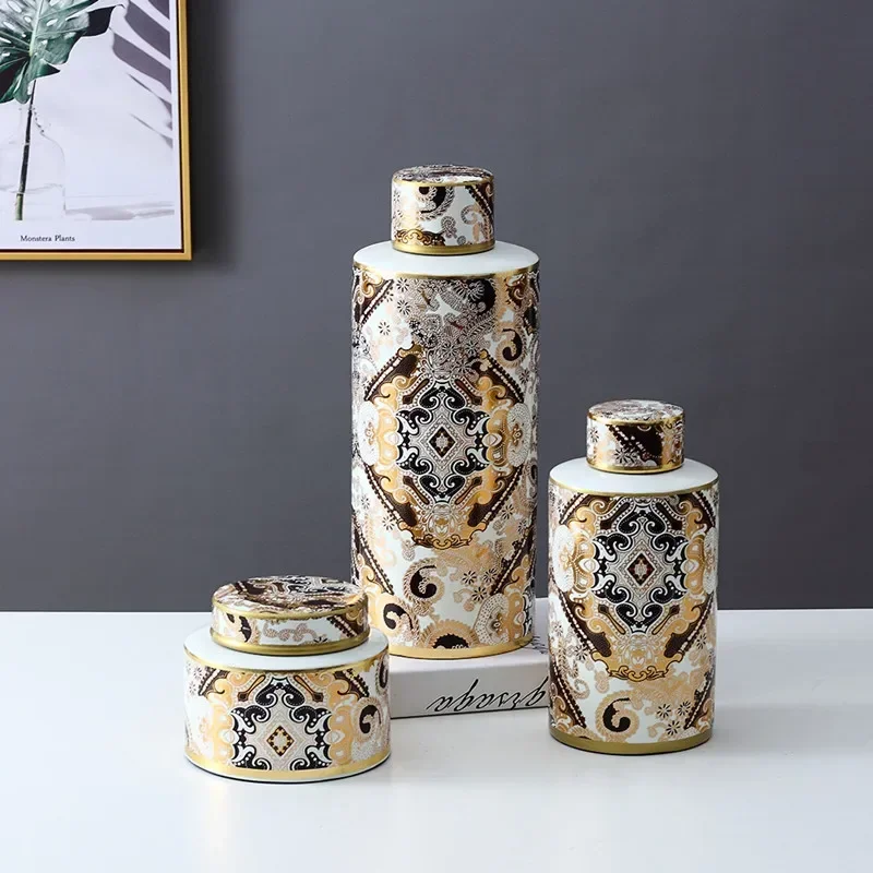 Zebra Food Storage - Decoración moderna del hogar, jarrones de