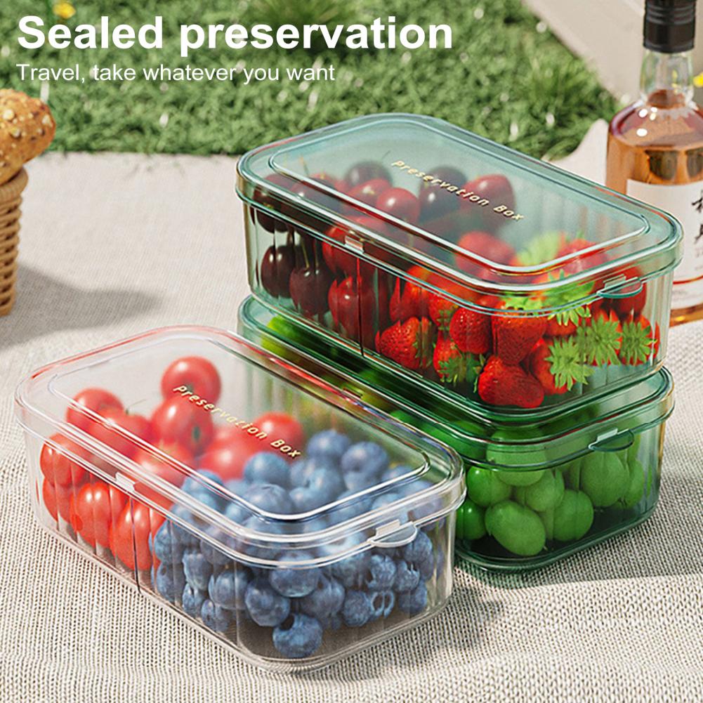 Food Storage Dividers - Contenedores Multifuncionales para Refrigerador con Divisores,