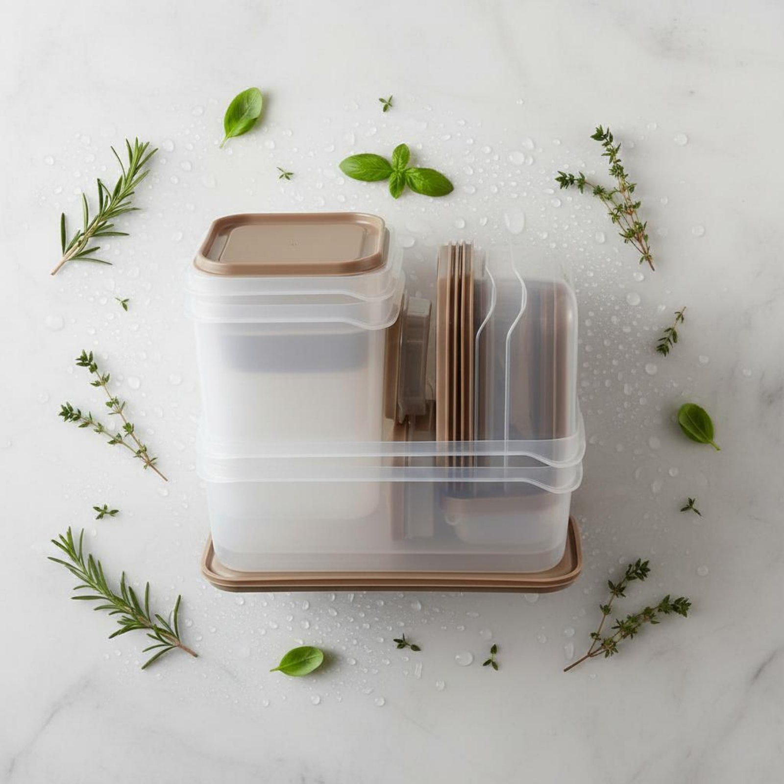 Juego de 17 Recipientes para R - Food Storage Boxes With Lids reseña y precio