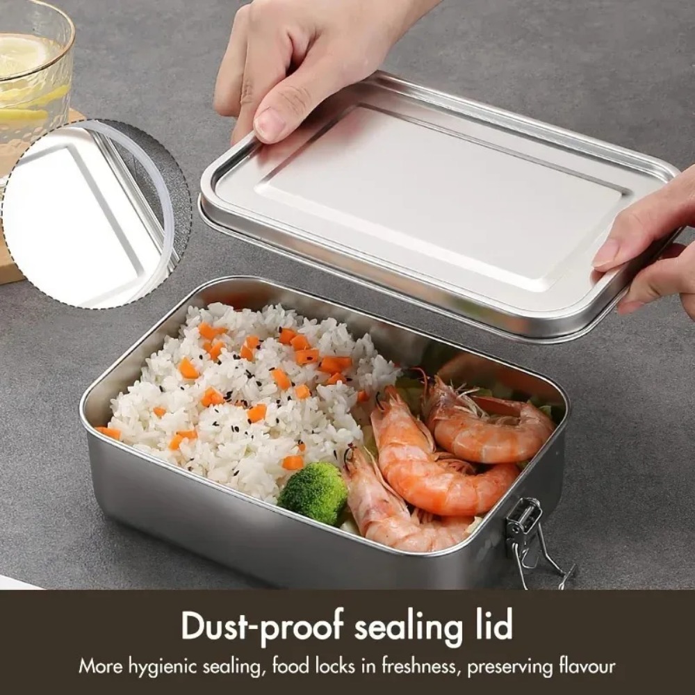 NUEVA Lonchera Bento de 850 ml - Food Storage Lock Box reseña y precio