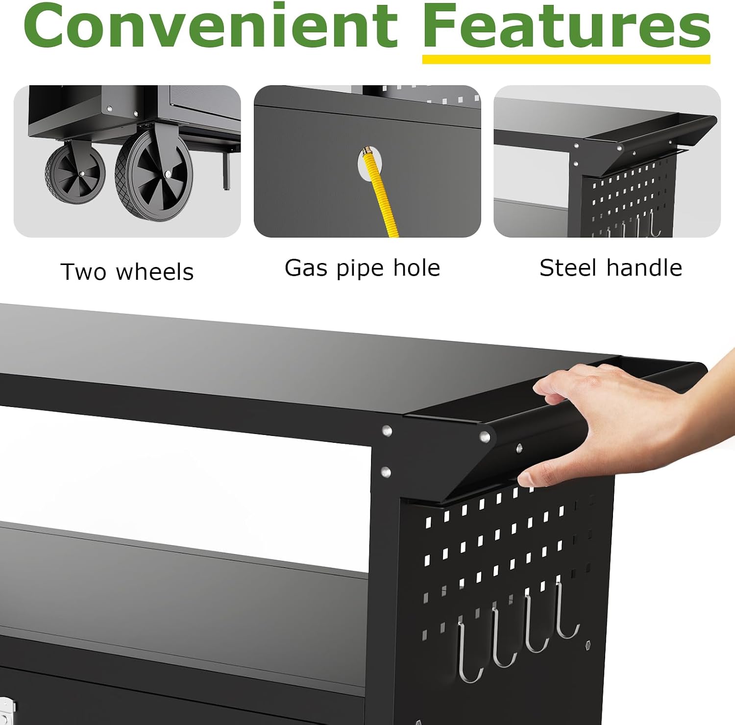 Carrito de parrilla para exter - Food Storage For Camping reseña y precio