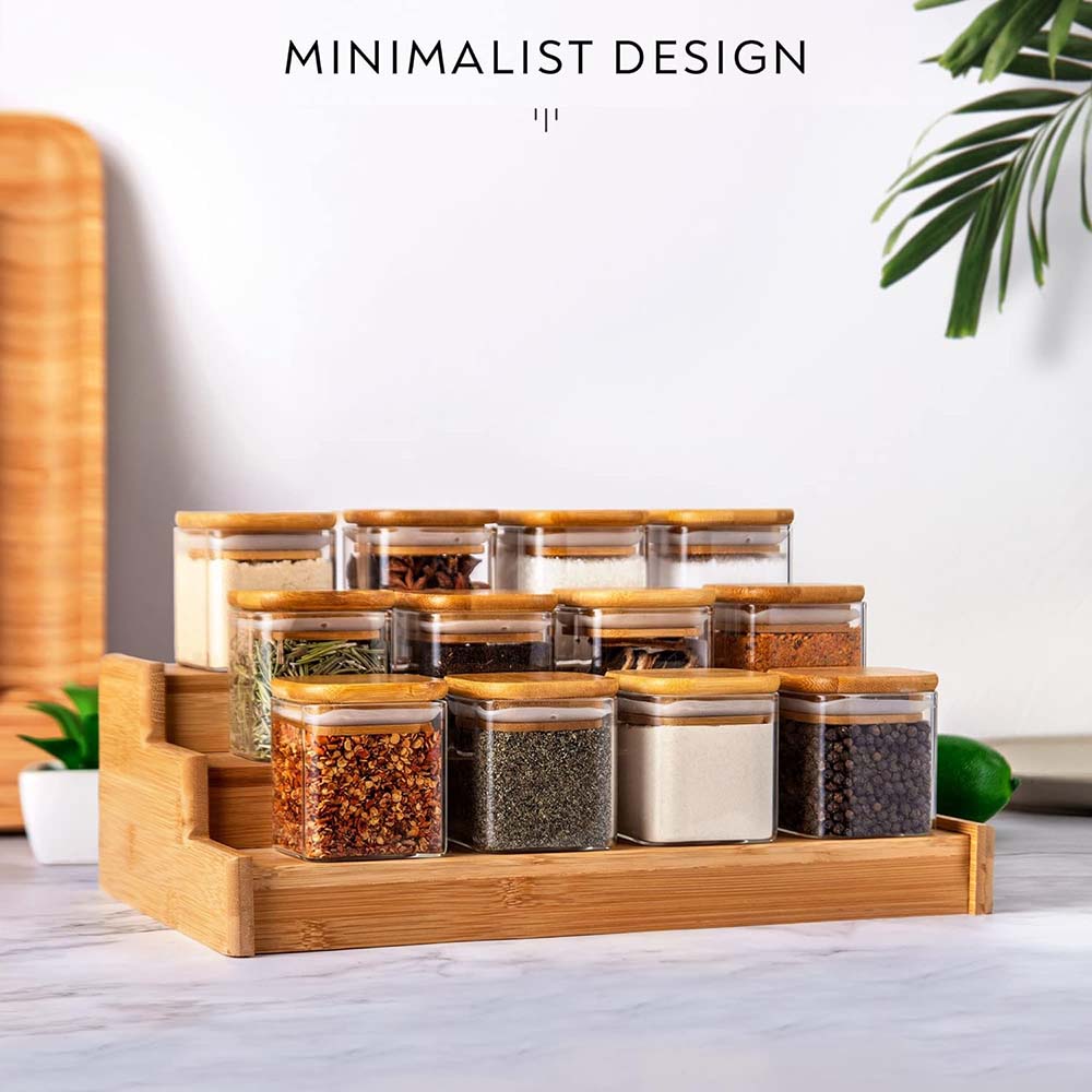 Juego de frascos de vidrio de  - Food Storage Glass Container Set reseña y precio