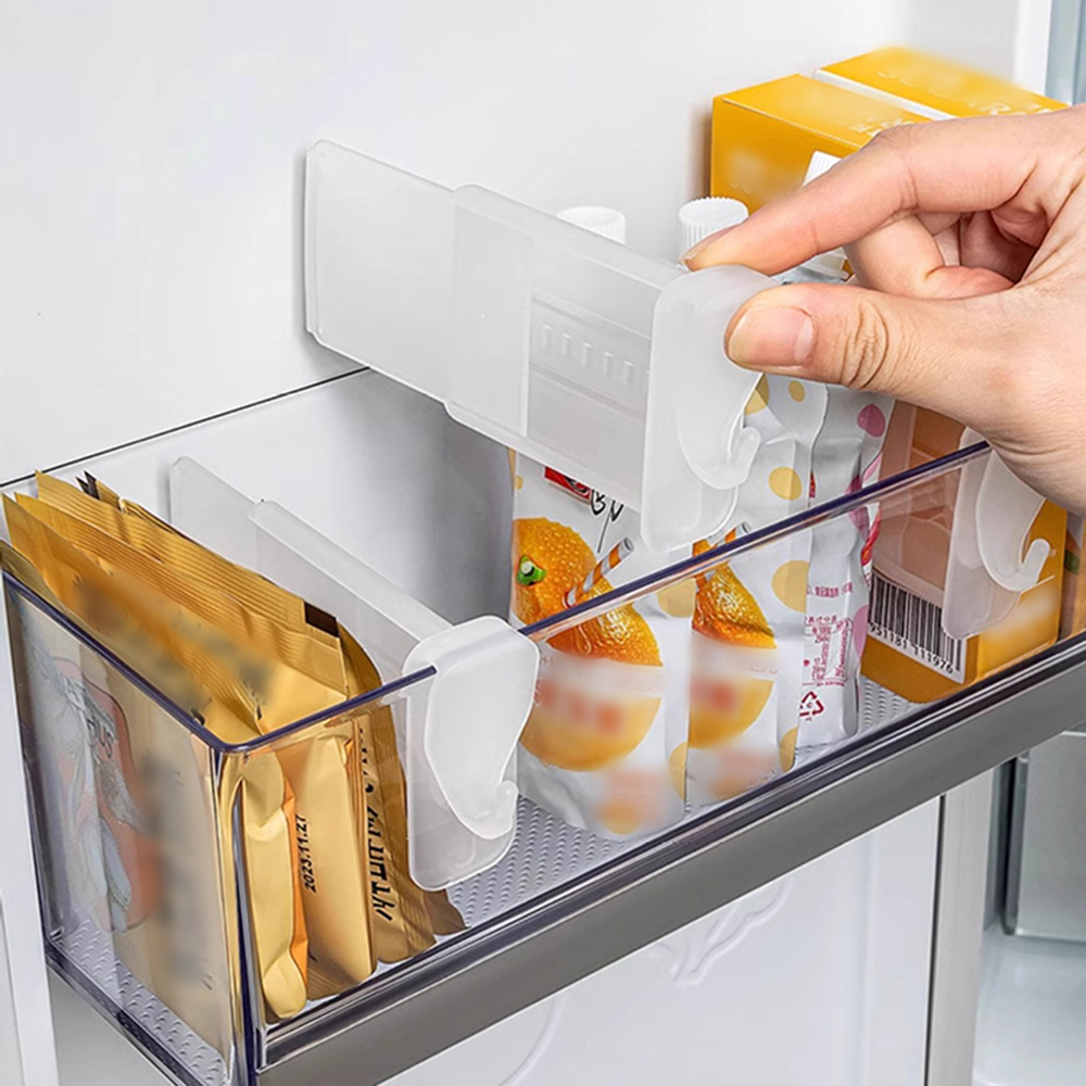 Paquete de 4/8 divisores trans - Food Storage Dividers reseña y precio