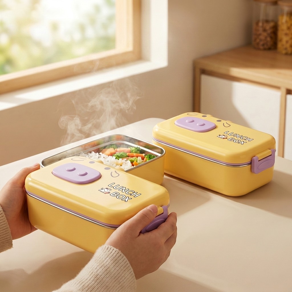 Lonchera Infantil de Acero Ino - Food Storage Dividers reseña y precio