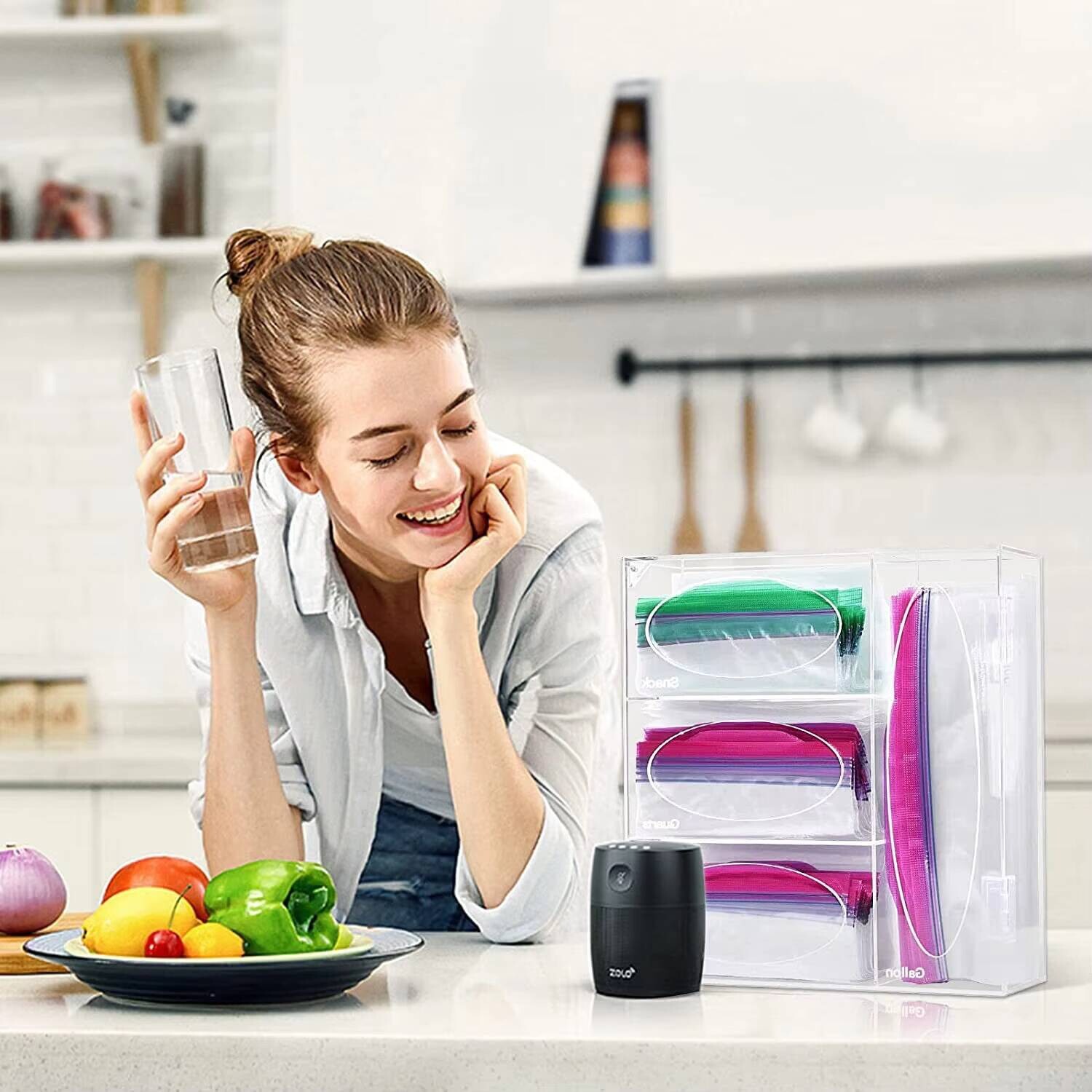Organizador de almacenamiento  - Food Storage Lock Box reseña y precio