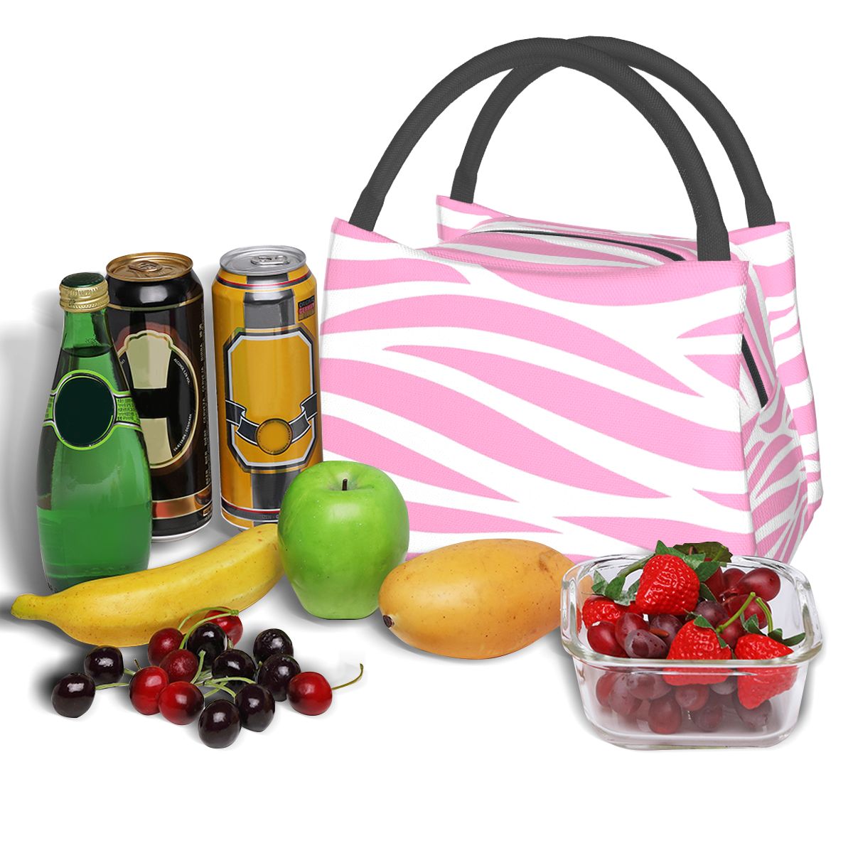 Bolsa de almuerzo con diseño d - Zebra Food Storage reseña y precio