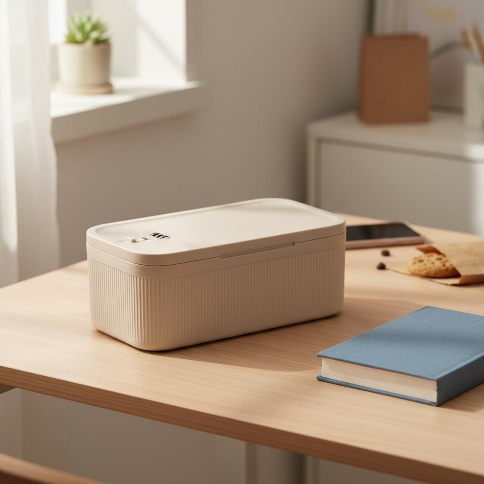 Caja de Seguridad con Candado, - Food Storage Lock Box reseña y precio