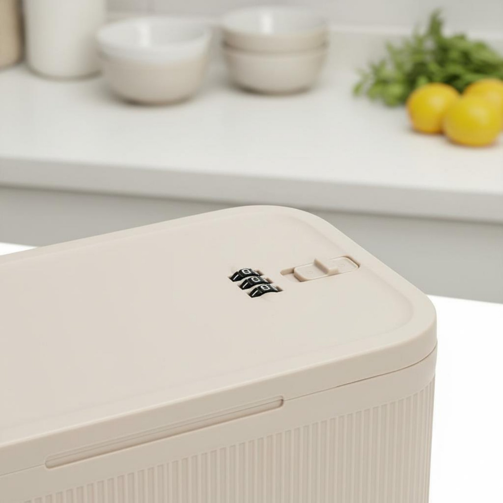 Caja de Seguridad con Candado, - Food Storage Lock Box reseña y precio