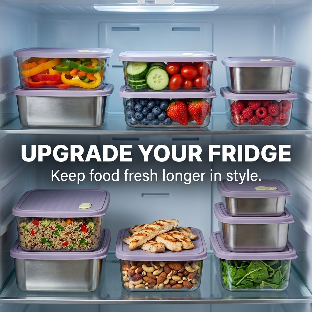 Contenedor de Alimentos de Gra - Food Storage Box Large reseña y precio