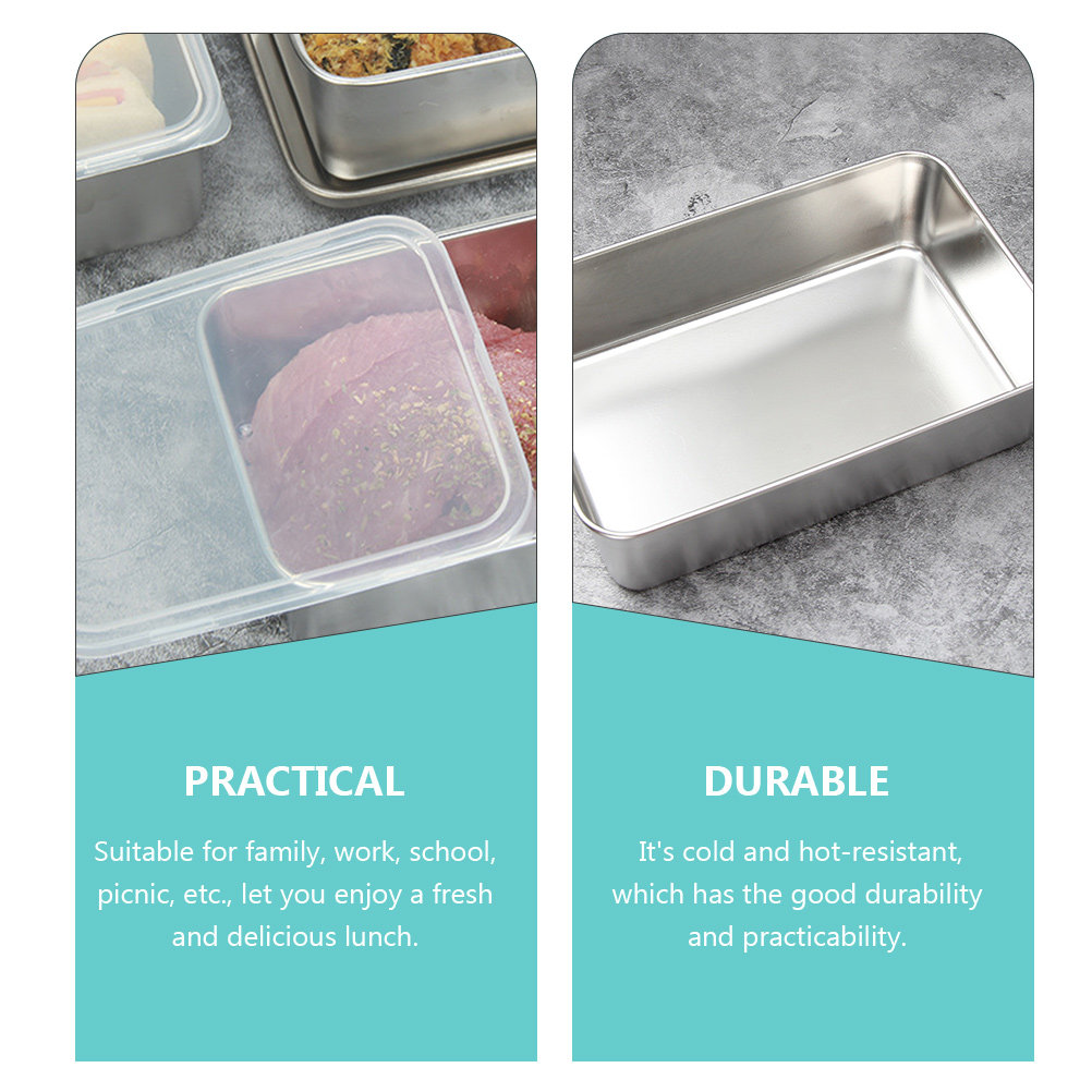 Caja de Conservación de Acero  - Stainless Lunch Box reseña y precio