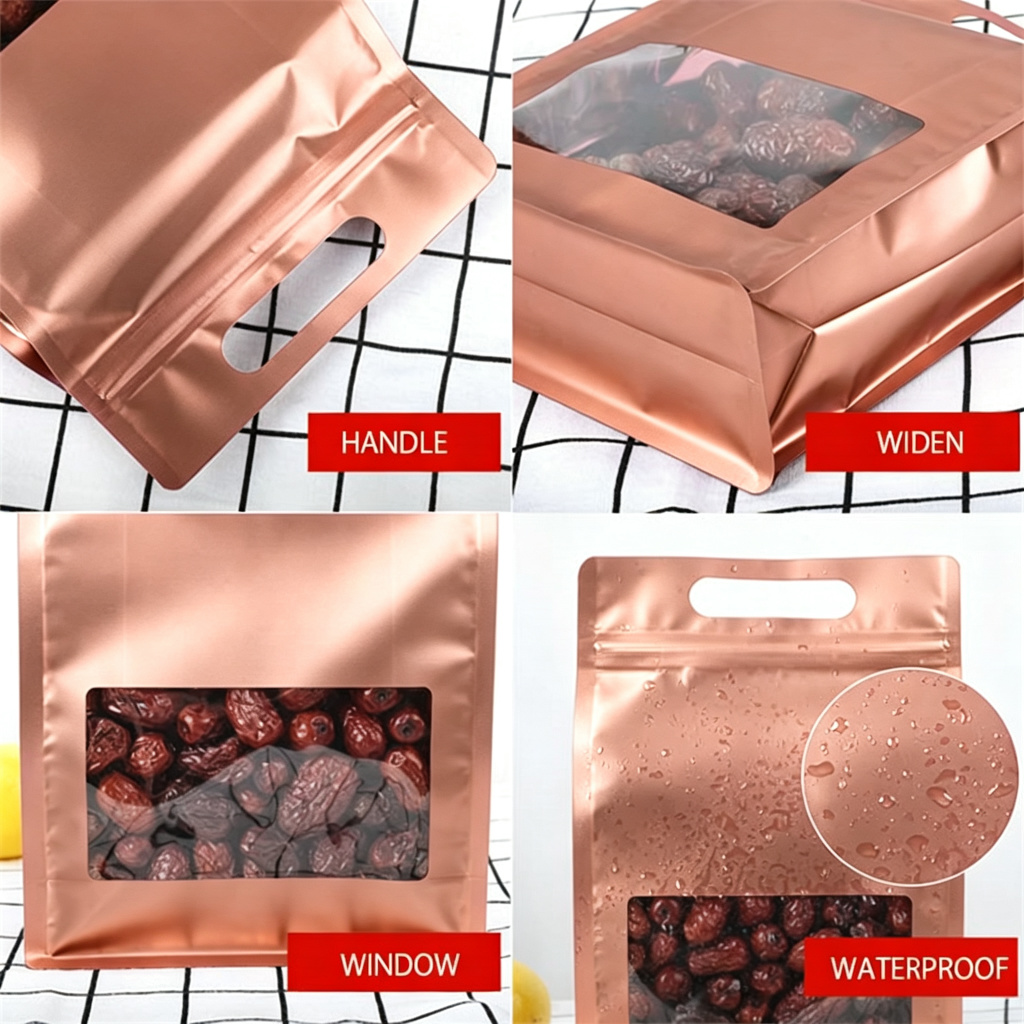 Bolsas de plástico octogonales - Food Storage Plastic reseña y precio