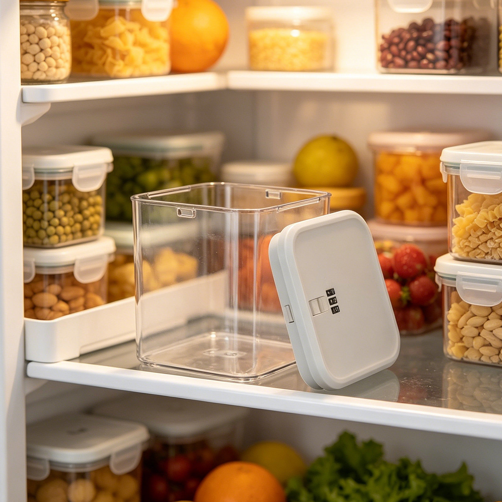Caja de Almacenamiento Transpa - Food Storage Lock Box reseña y precio