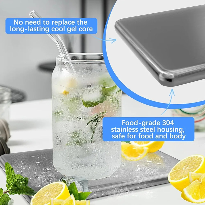 Bolsas de hielo para loncheras - Stainless Lunch Box reseña y precio