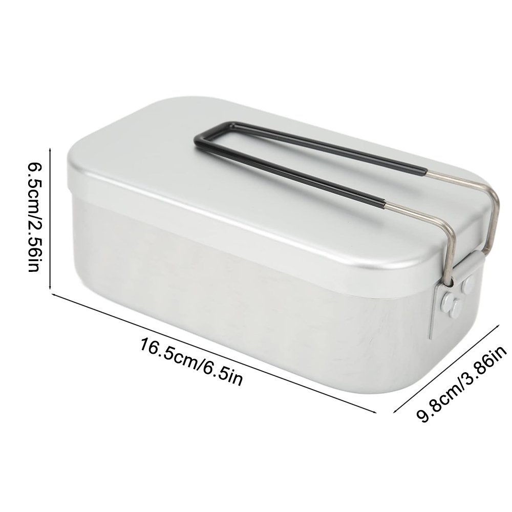 Fiambreras de aluminio de 800M - Food Storage For Camping reseña y precio