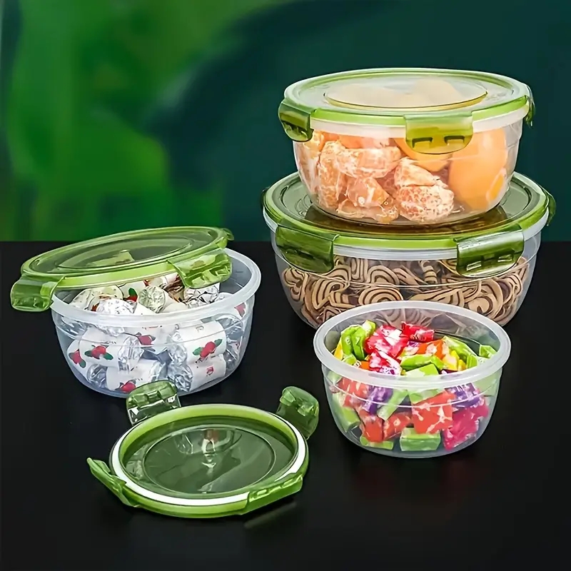 4 Recipientes de Plástico para - Food Storage For Camping reseña y precio