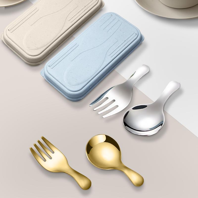 Juego de vajilla de acero inox - Stainless Lunch Box reseña y precio