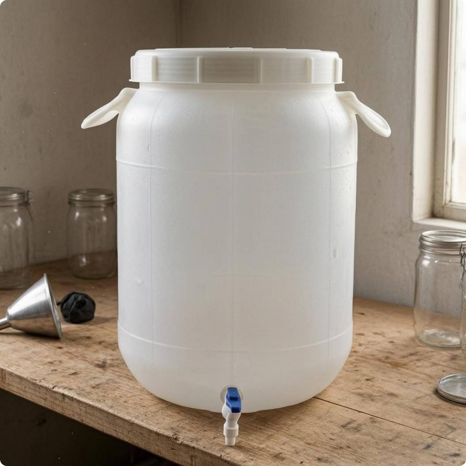 Barril de Almacenamiento de Pl - Food Storage Plastic reseña y precio