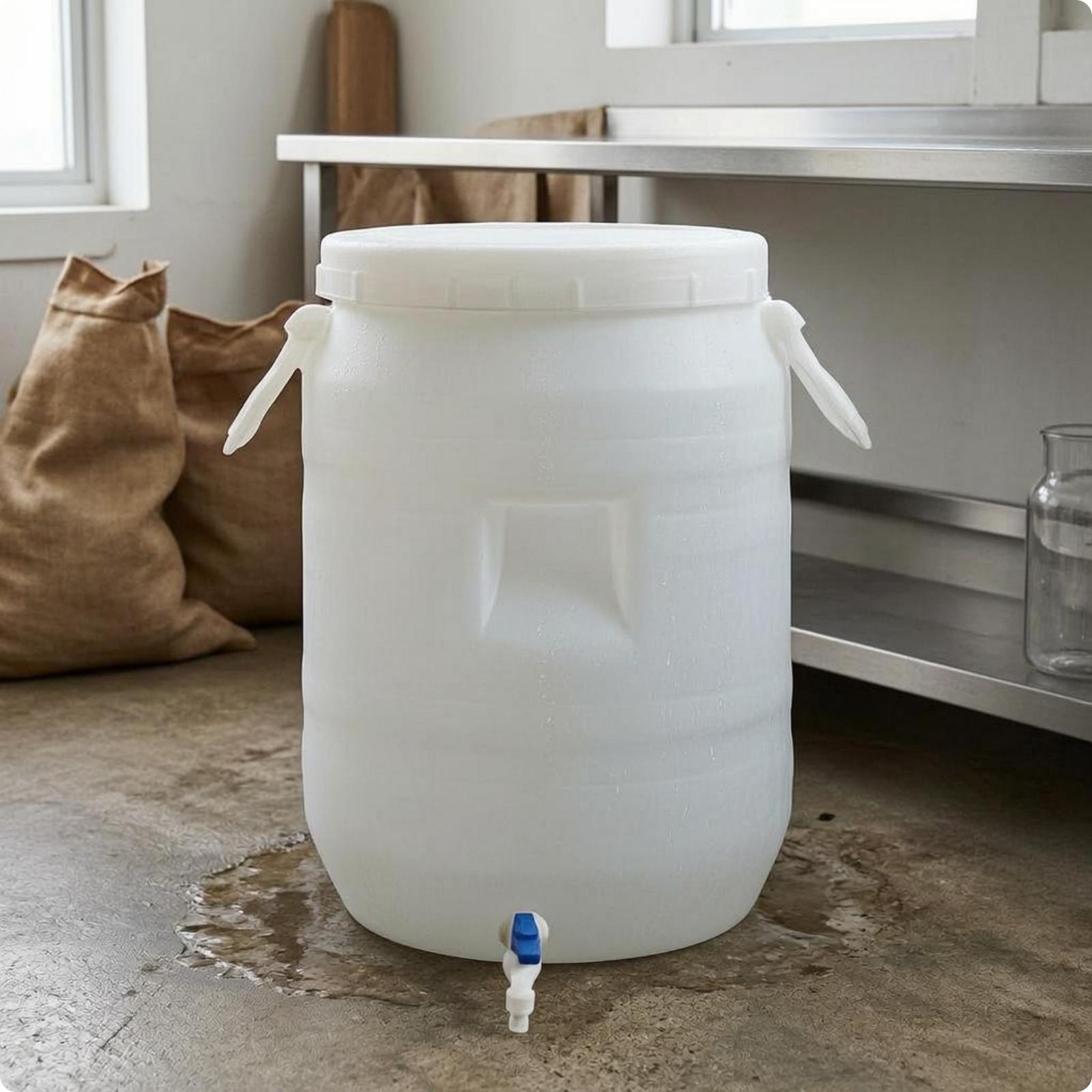 Barril de Almacenamiento de Pl - Food Storage Plastic reseña y precio
