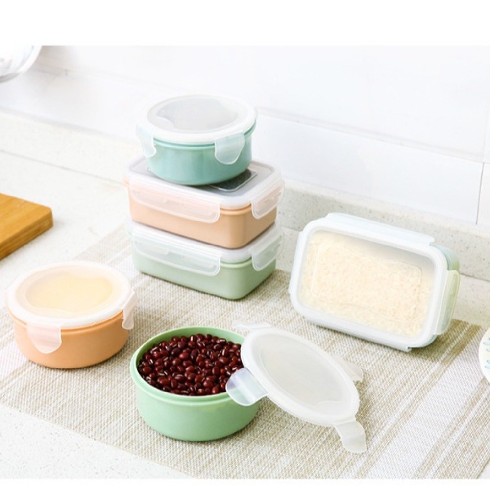 Juego de 5 Recipientes de Plás - Food Storage Lock Box reseña y precio
