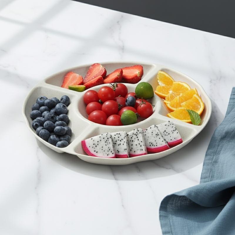 Bandeja de Plástico Resistente - Food Storage Dividers reseña y precio