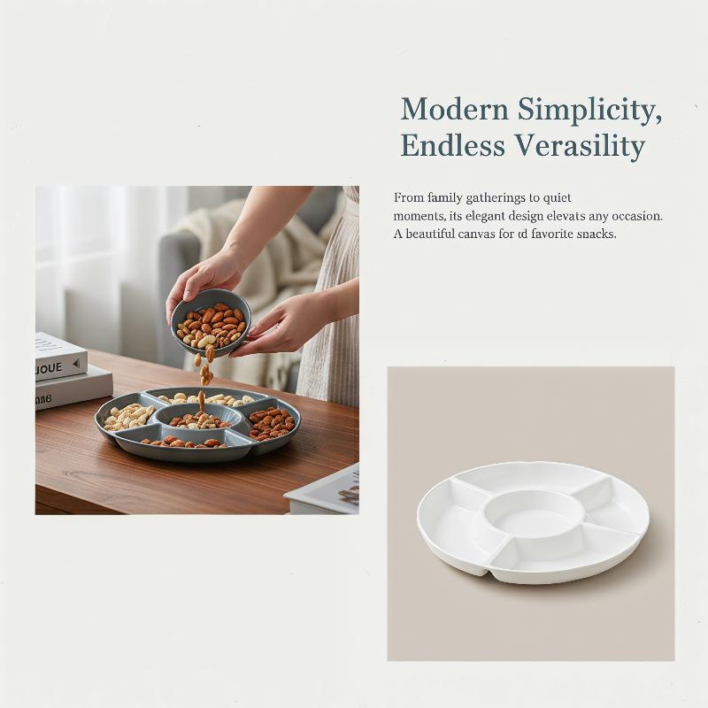 Bandeja de Plástico Resistente - Food Storage Dividers reseña y precio