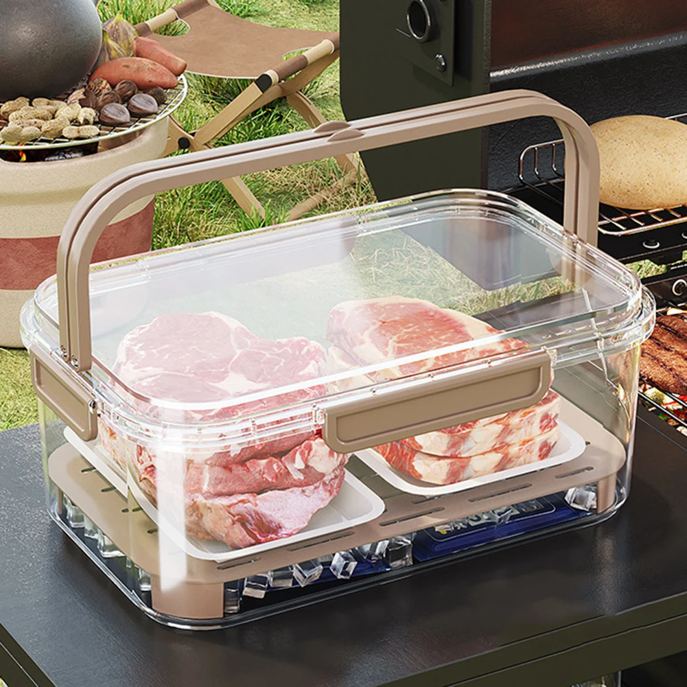 Contenedor portátil de almacen - Food Storage Box Large reseña y precio
