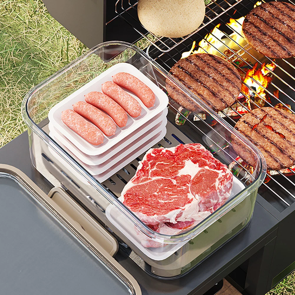 Contenedor portátil de almacen - Food Storage Box Large reseña y precio