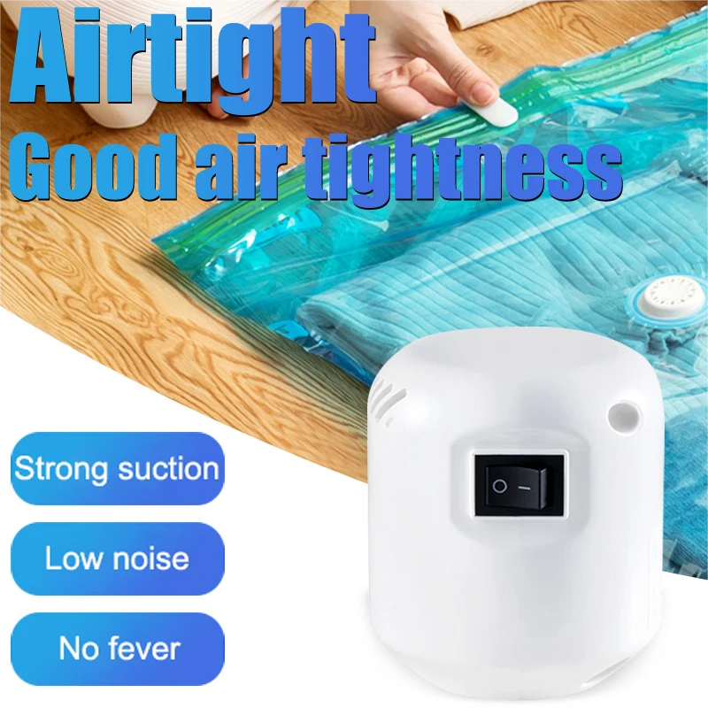 Bomba de aire eléctrica portát - Food Storage Vacuum Sealer Machine reseña y precio