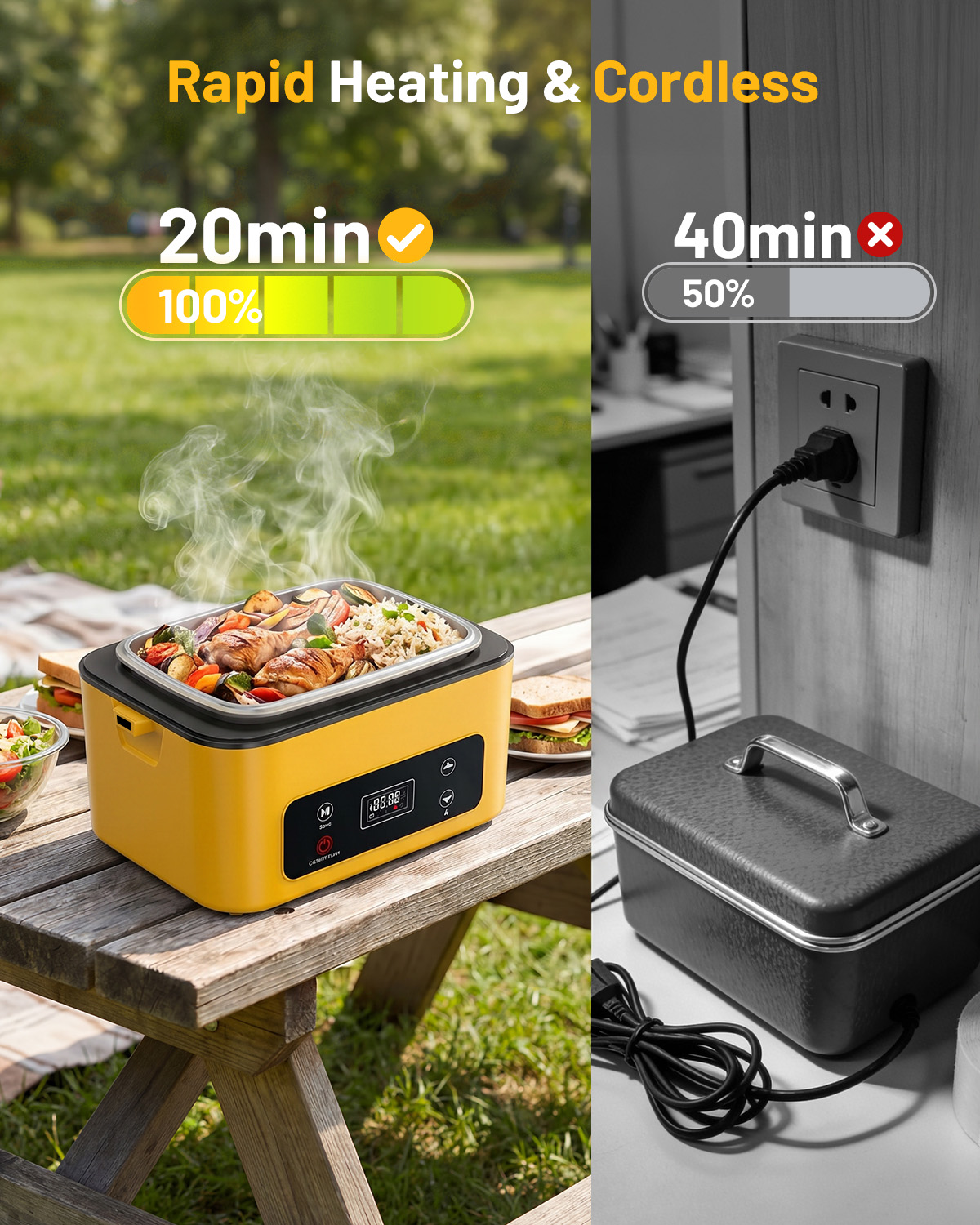 TaskStar Lonchera Portátil con - Food Storage For Camping reseña y precio