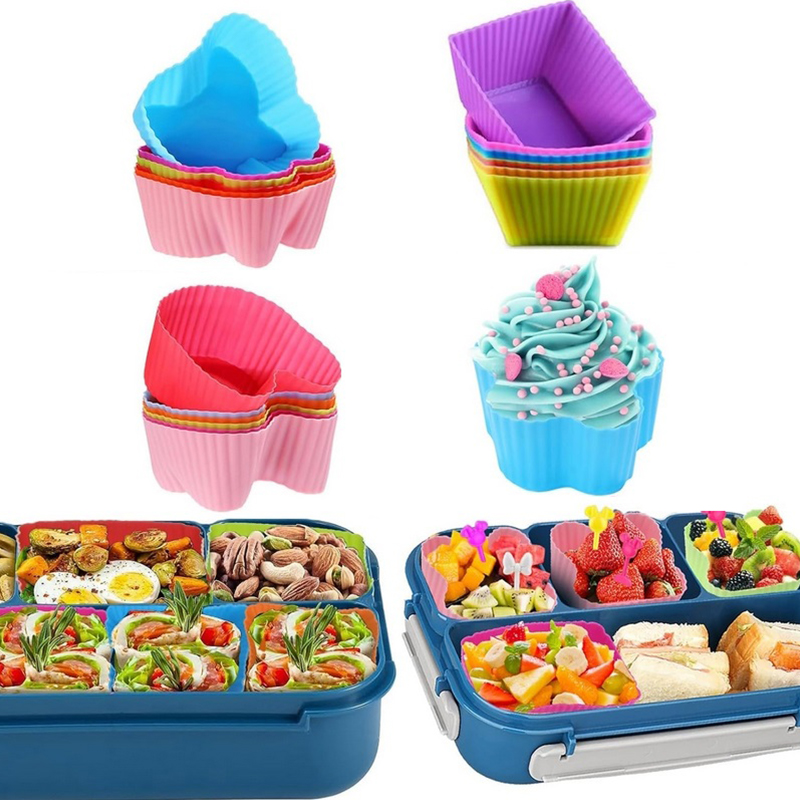 8 divisores de silicona para l - Food Storage Dividers reseña y precio