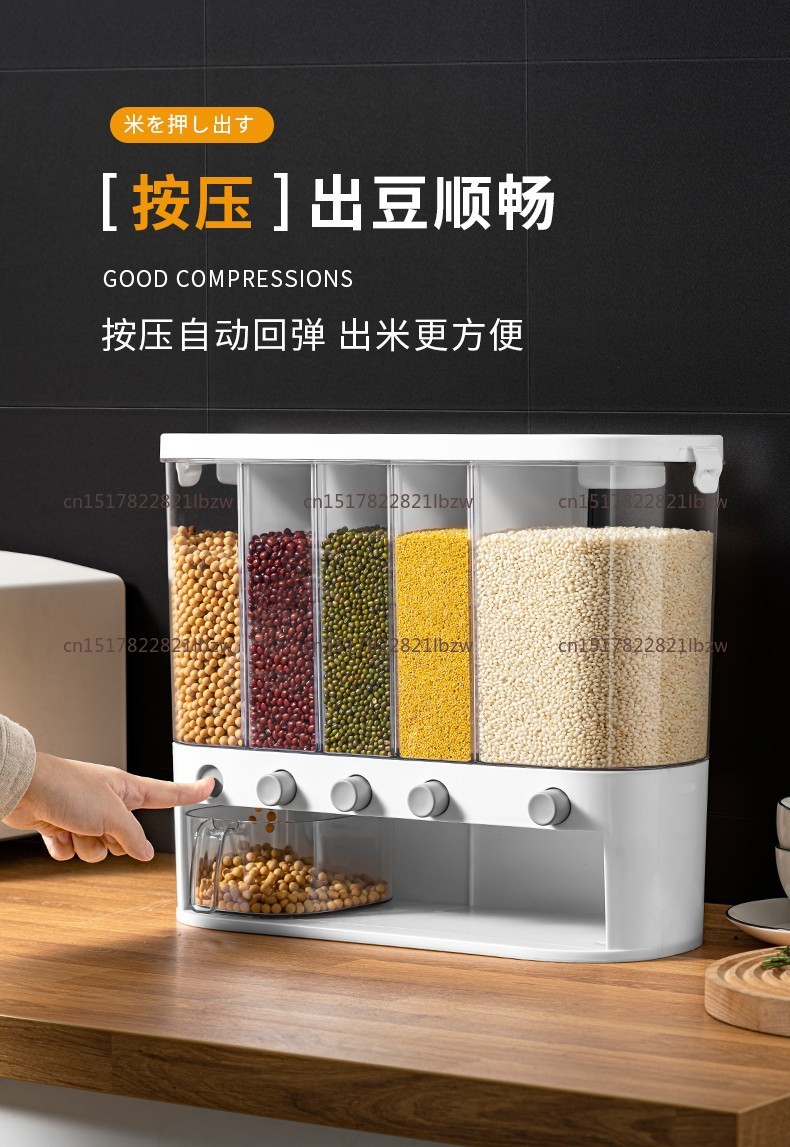 Recipiente para almacenar gran - Food Storage Dividers reseña y precio