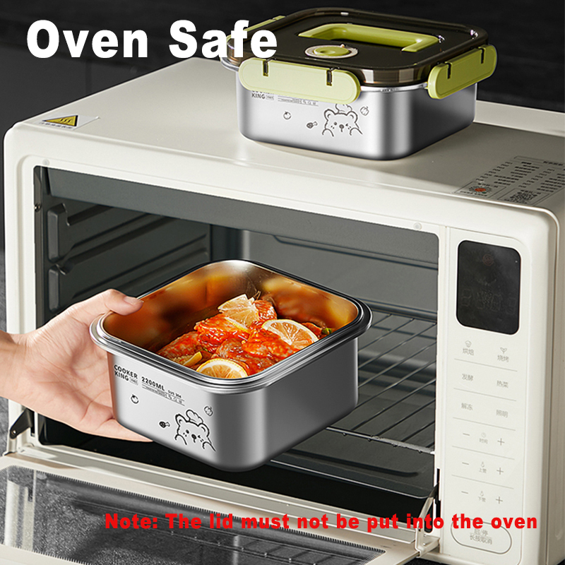 COOKER KING 420ml-6200ml Conte - Food Storage Box Large reseña y precio