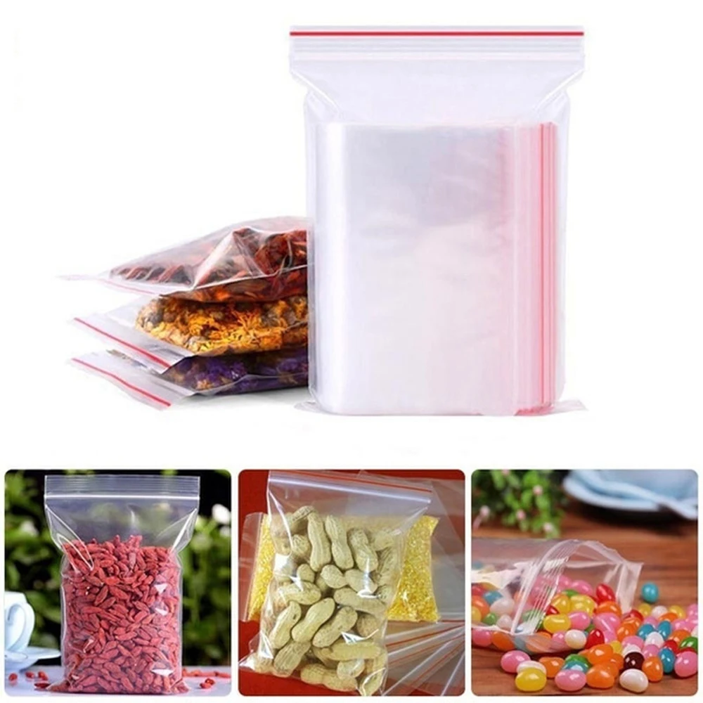 Bolsas transparentes resellabl - Food Storage Lock Box reseña y precio