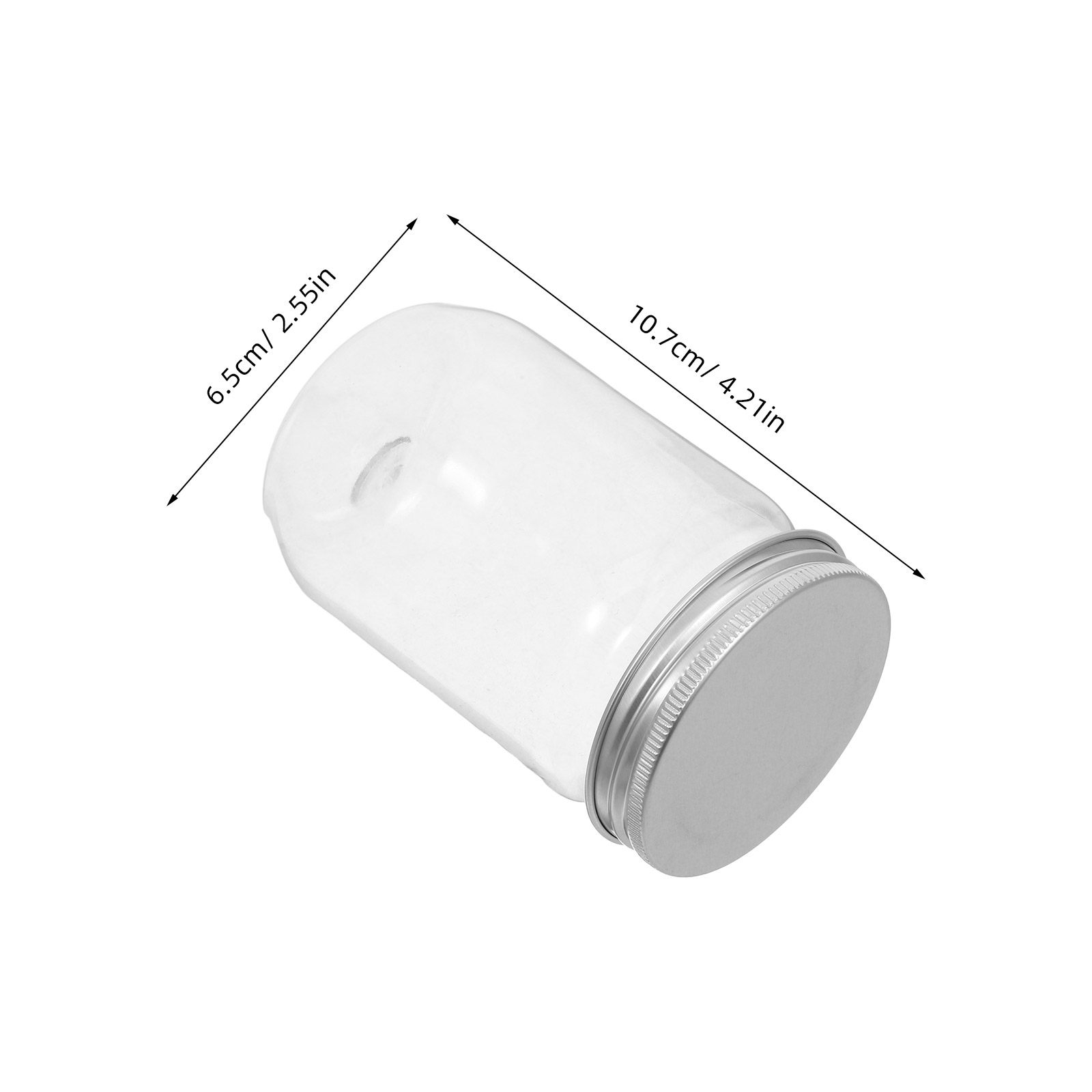 6 Frascos de Plástico Transpar - Food Storage Plastic reseña y precio
