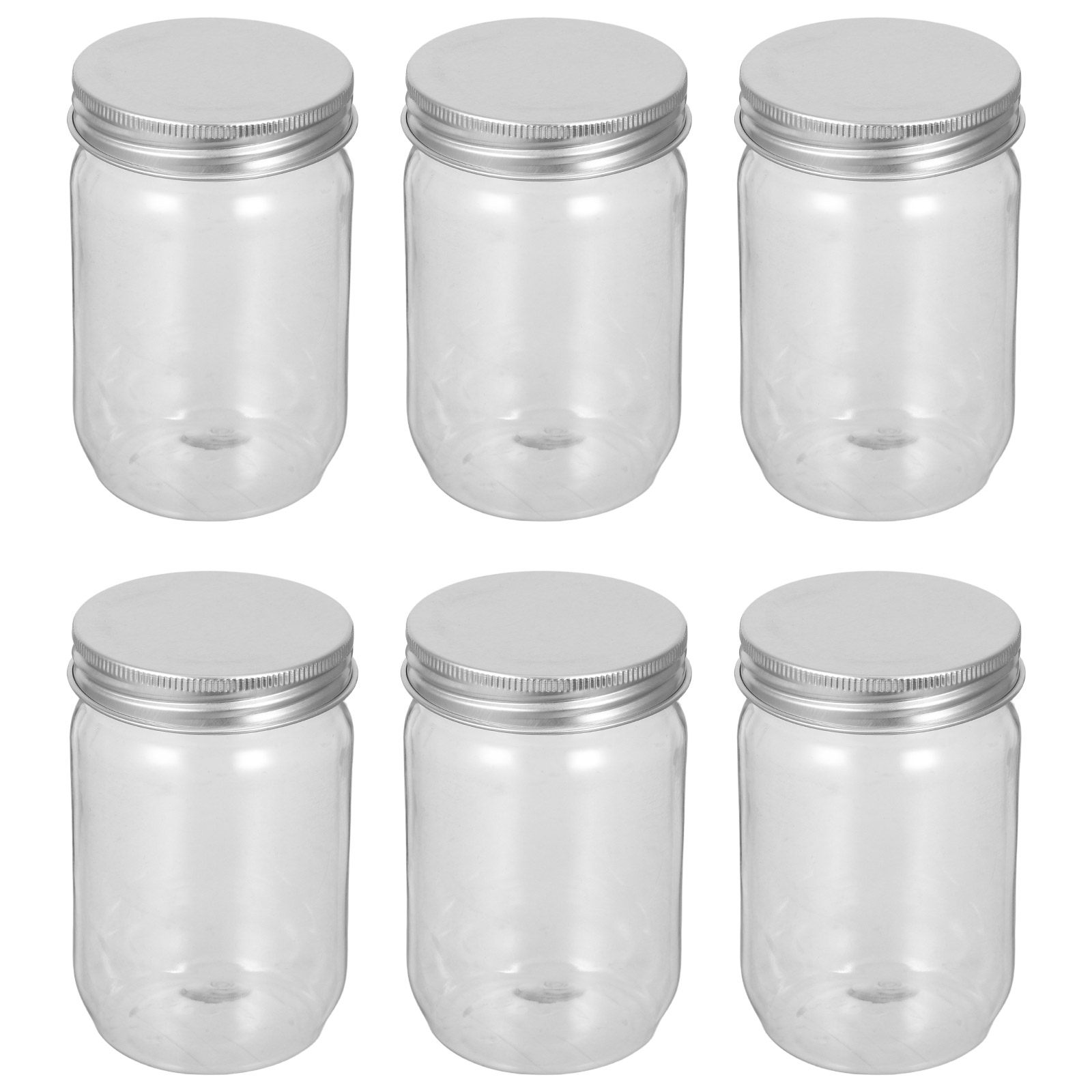 6 Frascos de Plástico Transpar - Food Storage Plastic reseña y precio
