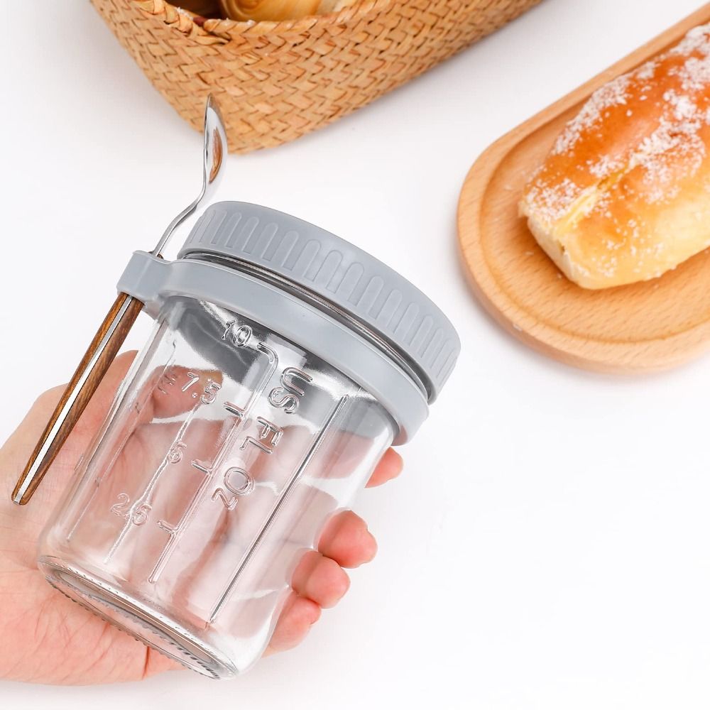 Tarro de yogur de 350ml, tarro - Food Storage Glass Container Set reseña y precio