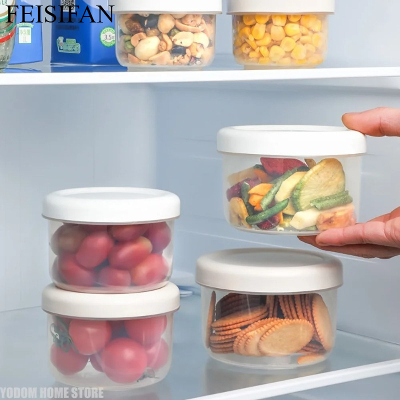 Contenedor Redondo Portátil de - Food Storage Boxes With Lids reseña y precio